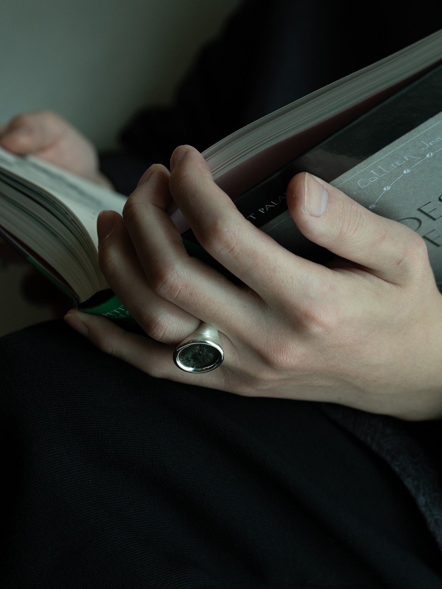 MONOLITH Coin Signet Ring -Constantius Ⅱ