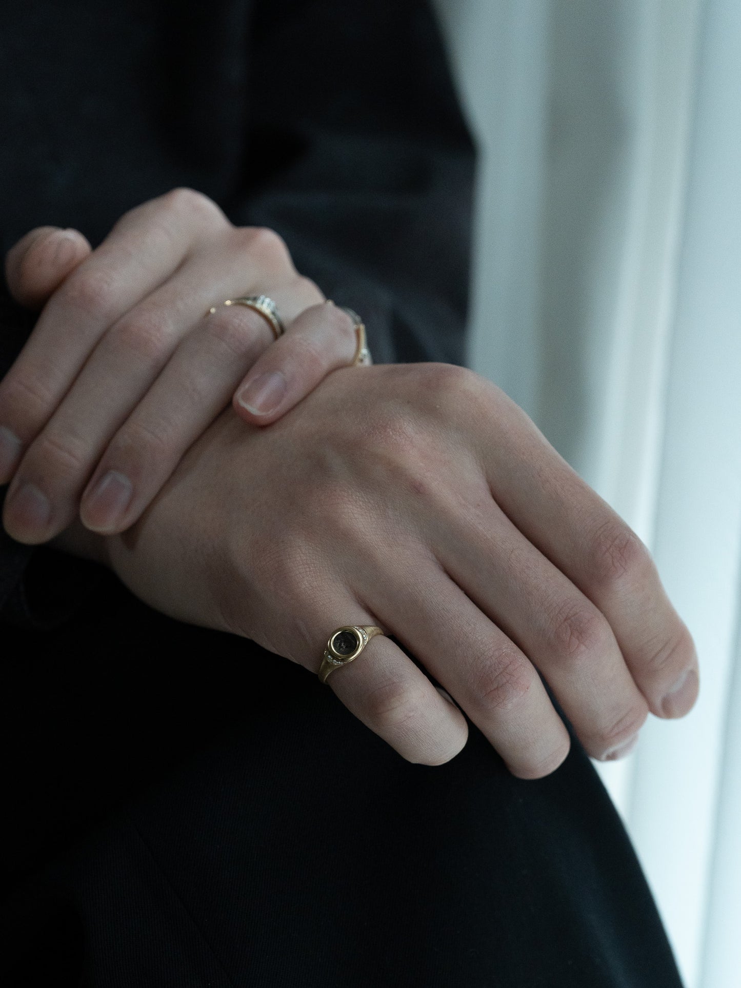 MONOLITH Coin Signet Ring -Tetartemorion