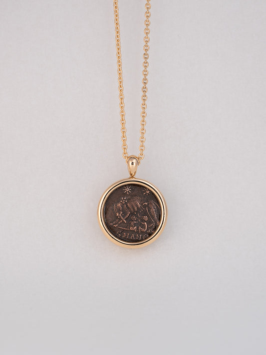 MONOLITH Coin Pendant -Roma