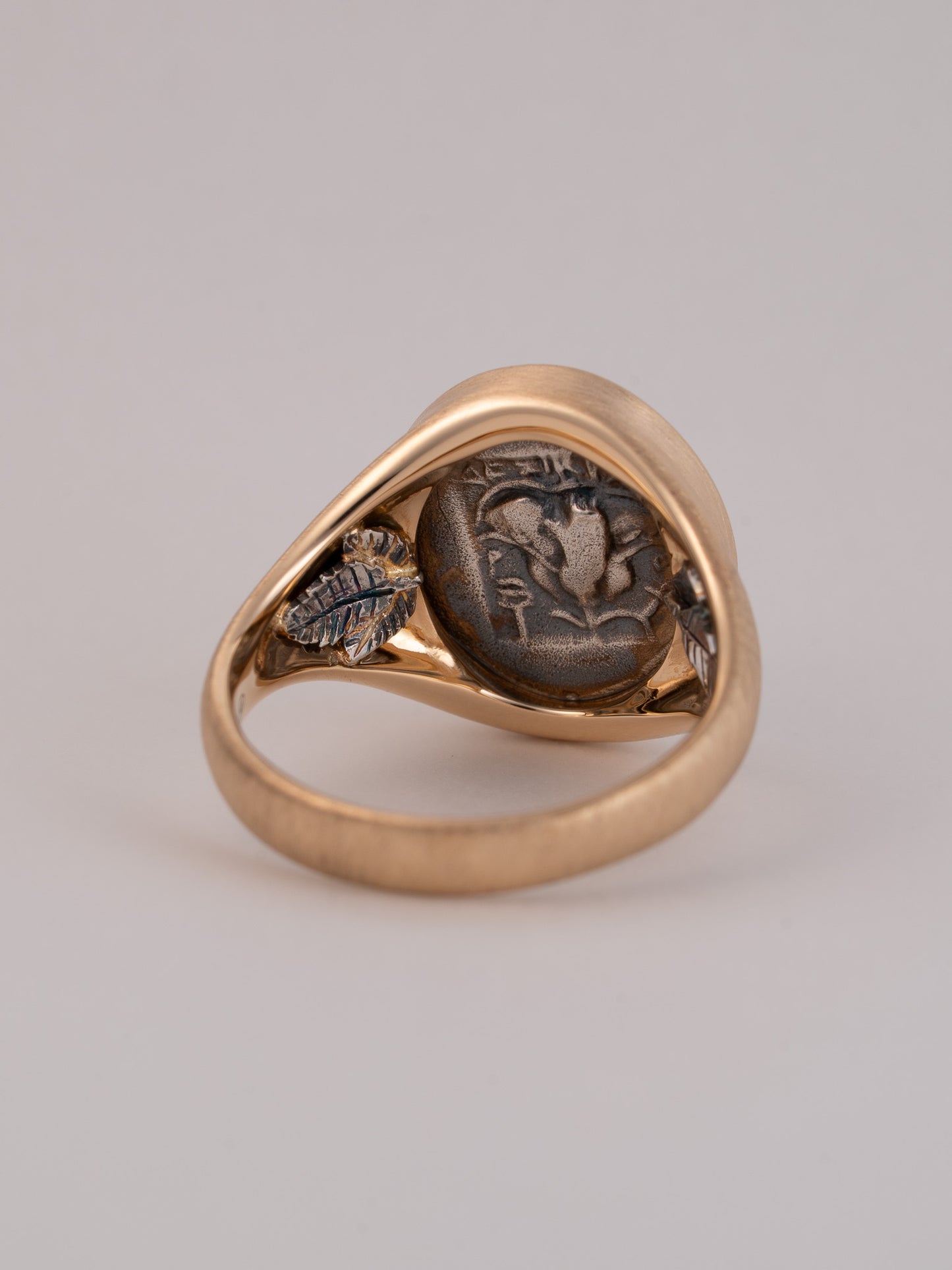 MONOLITH Coin Signet Ring -Helios