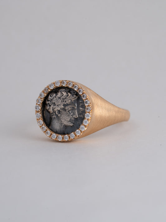MONOLITH Coin Signet Ring -Lacydon