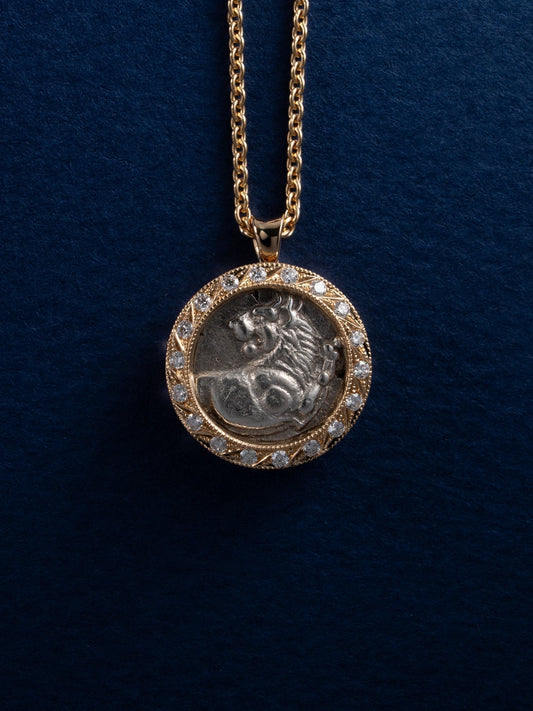 PLINTH Coin Pendant -Lion のご紹介