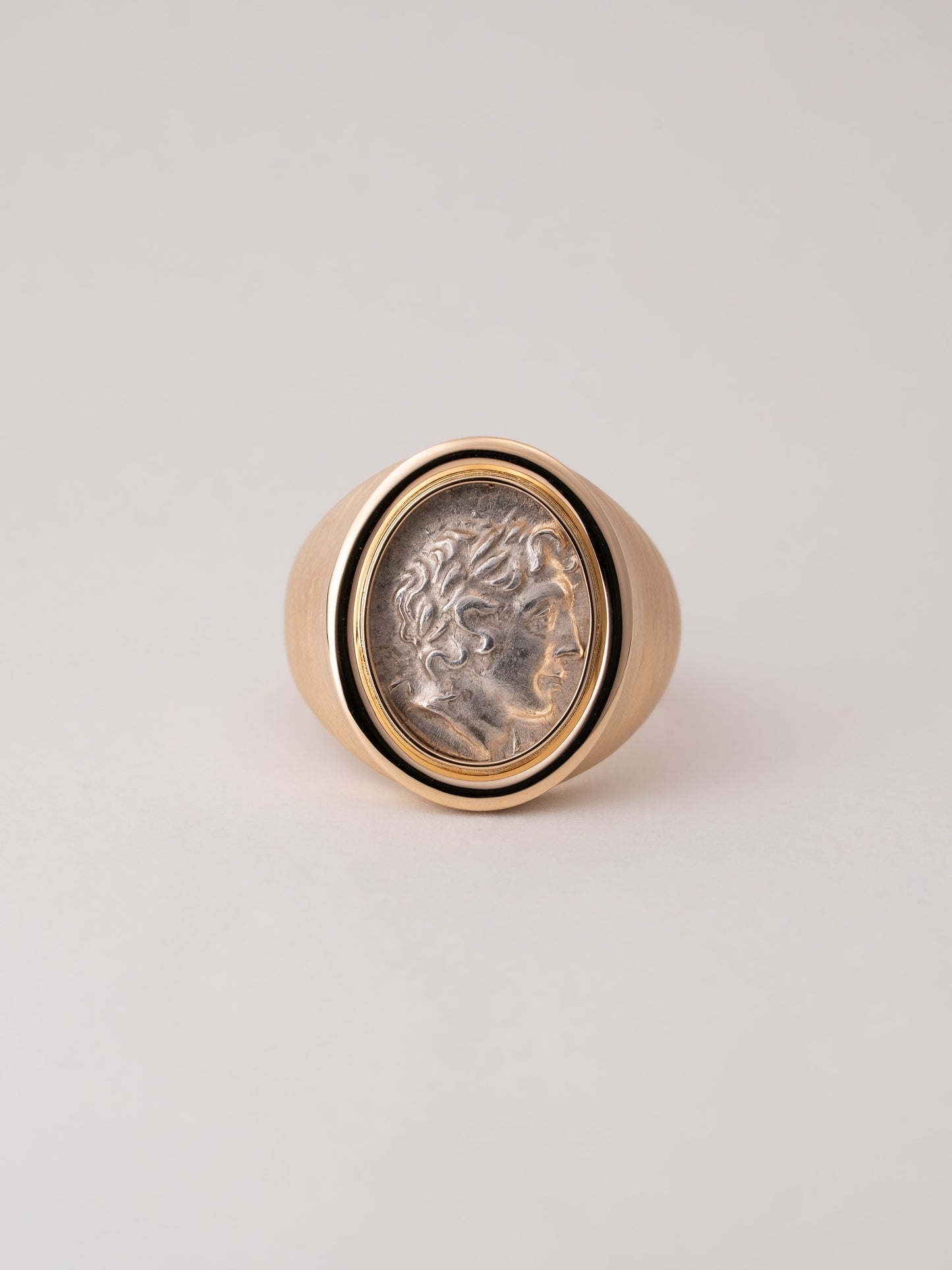 MONOLITH Coin Signet Ring - Apollo