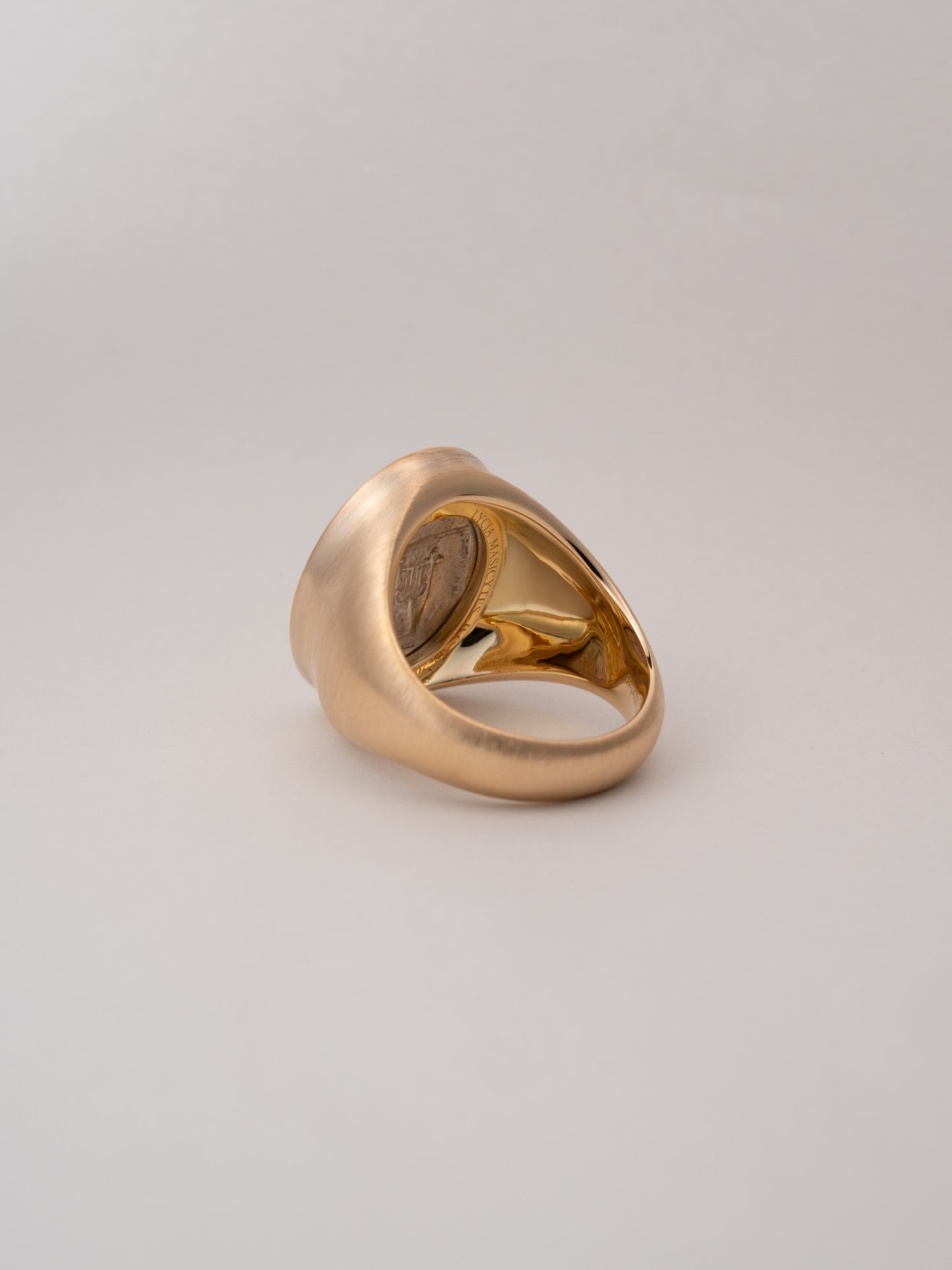 MONOLITH Coin Signet Ring - Apollo