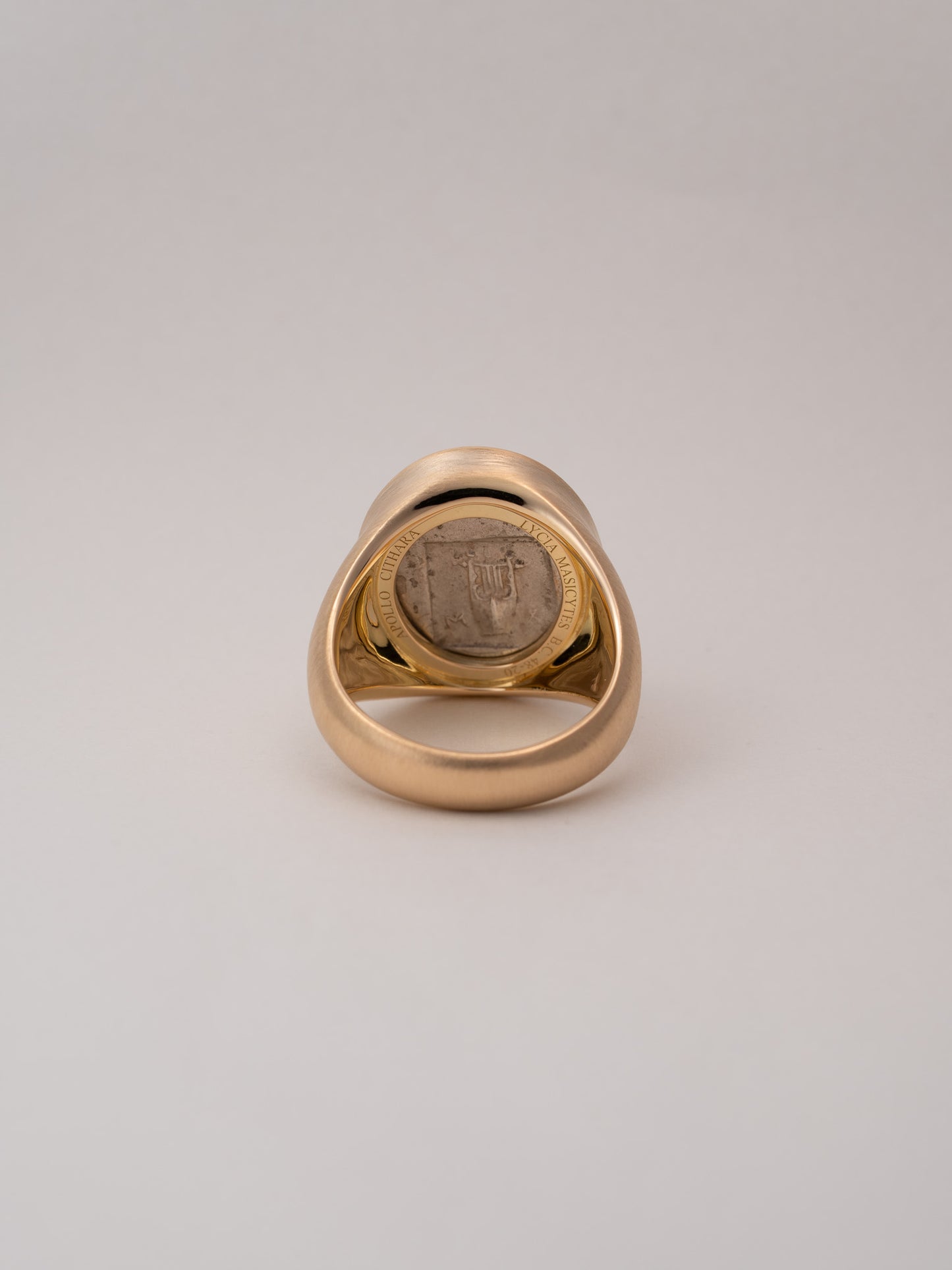 MONOLITH Coin Signet Ring - Apollo