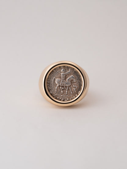 MONOLITH Coin Signet Ring - Azes