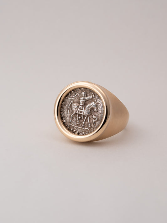 MONOLITH Coin Signet Ring - Azes