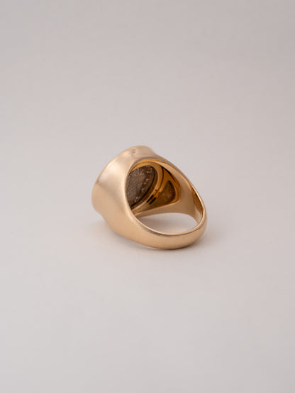 MONOLITH Coin Signet Ring - Azes