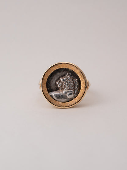 PLINTH Coin Ring - Lion