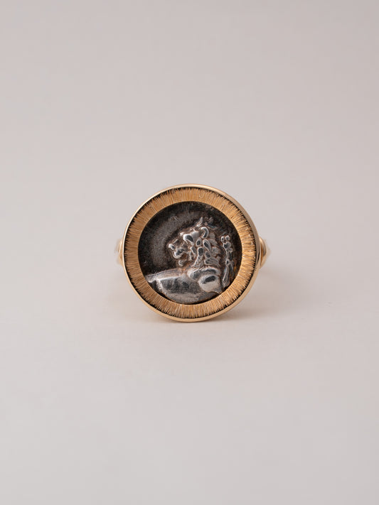 PLINTH Coin Ring - Lion