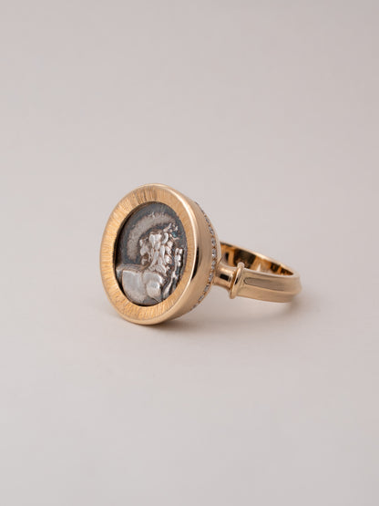 PLINTH Coin Ring - Lion