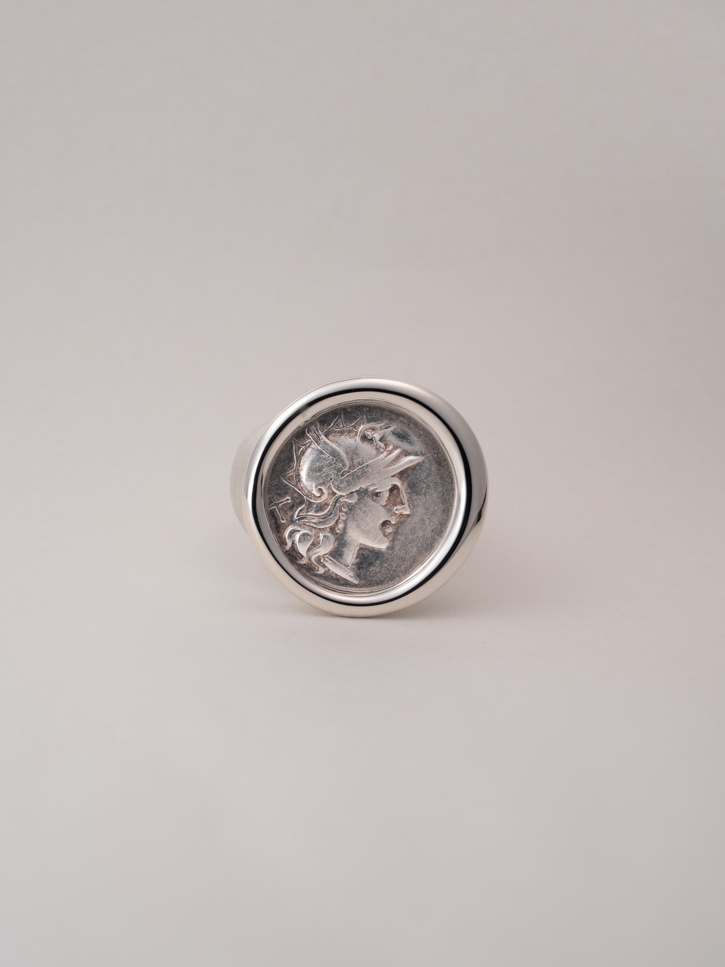 MONOLITH Coin Signet Ring　-Roma