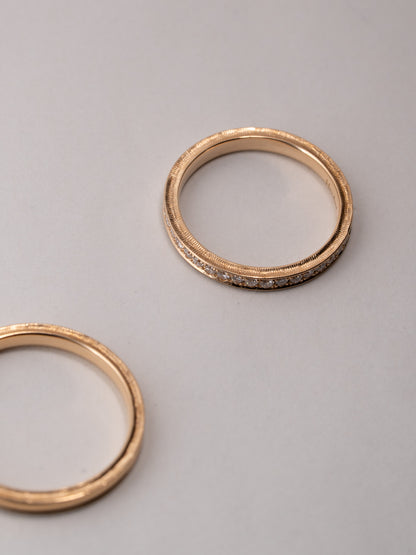 Aurora Half Eternity Diamond Ring