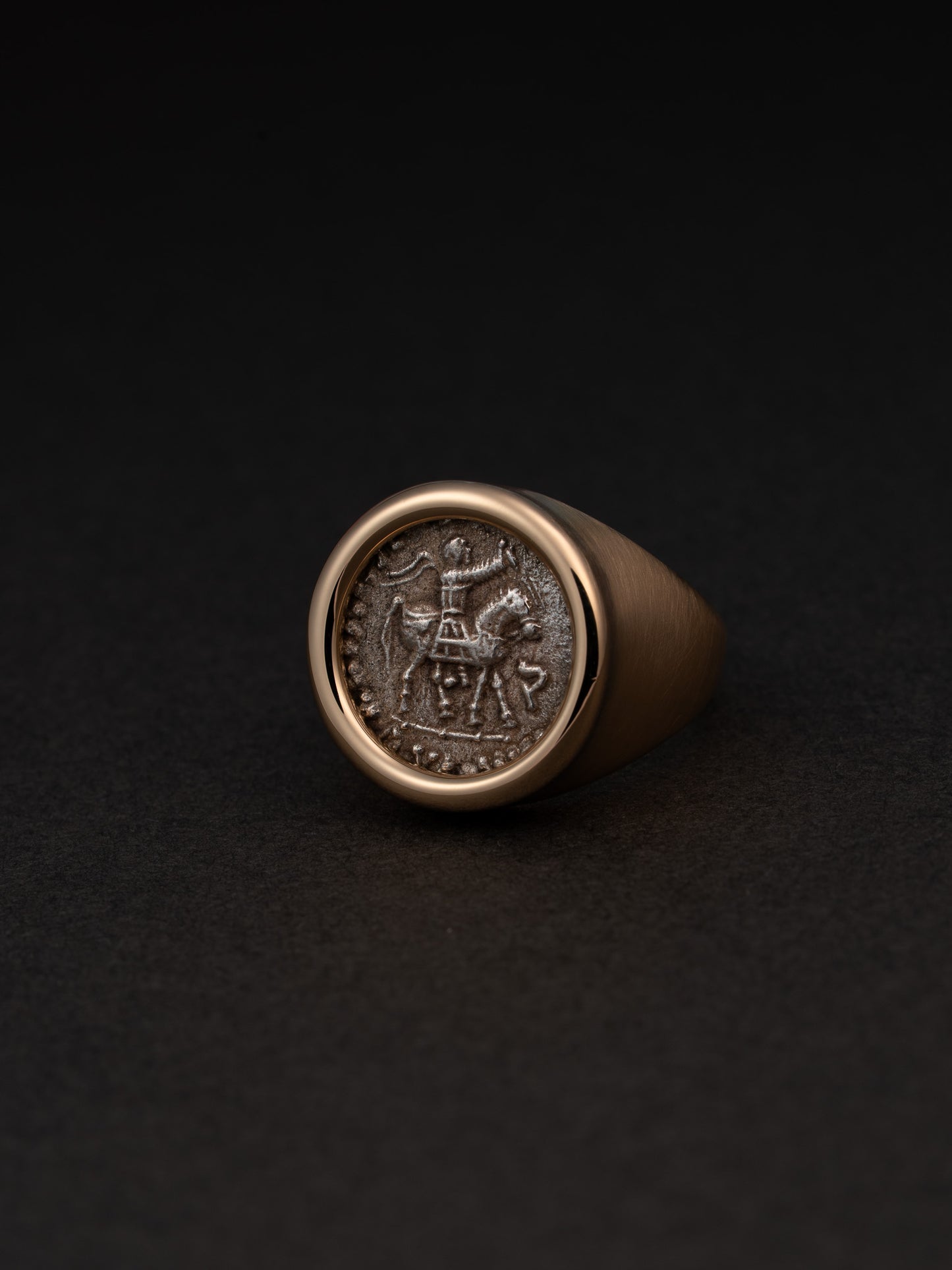 MONOLITH Coin Signet Ring - Azes