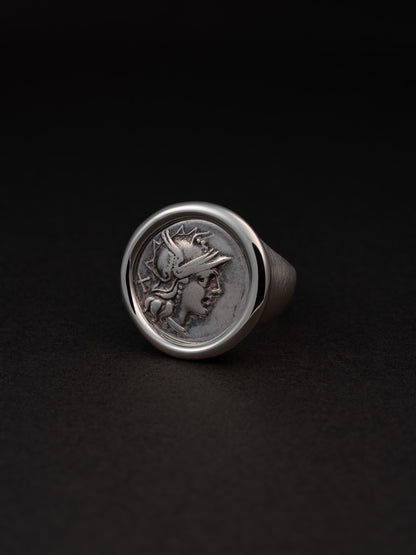 MONOLITH Coin Signet Ring　-Roma