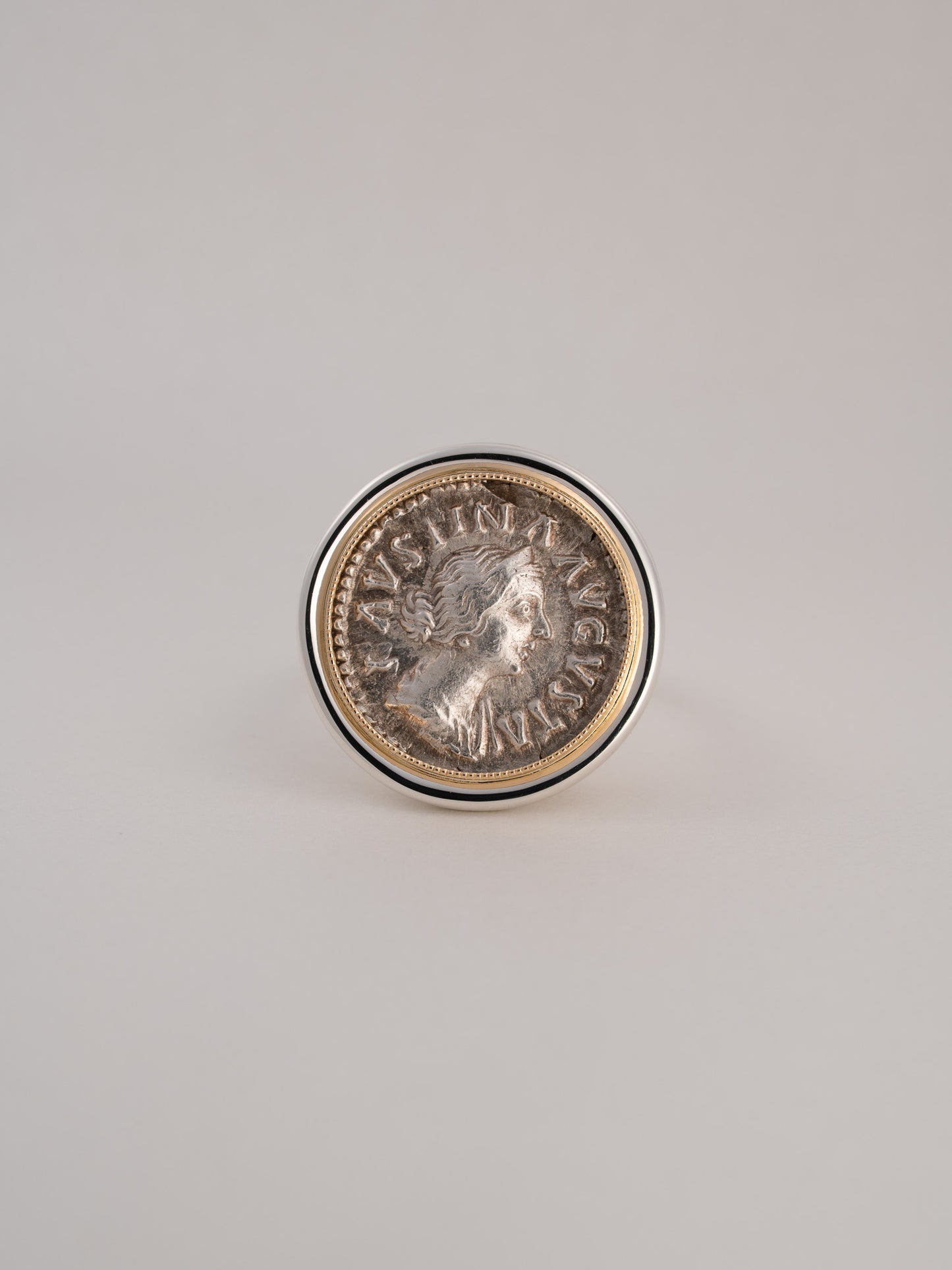 PLINTH Coin Ring -Faustina the Younger