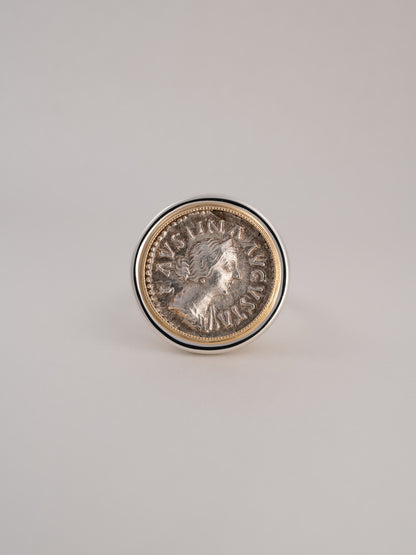 PLINTH Coin Ring -Faustina the Younger