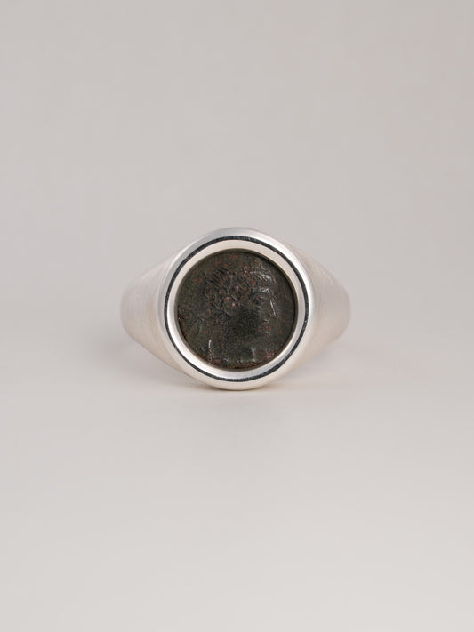 MONOLITH Coin Signet Ring -Constantinus I