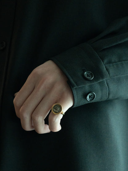 PLINTH Coin Ring -Lion