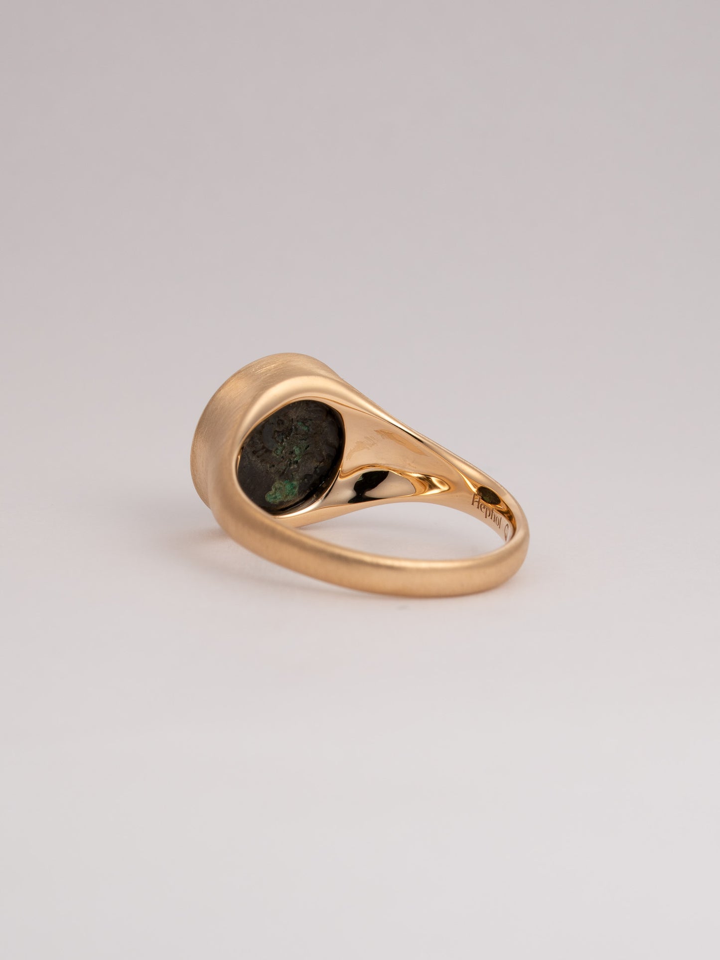 MONOLITH Coin Signet Ring - Apollo