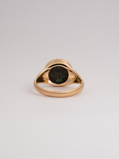 MONOLITH Coin Signet Ring - Apollo