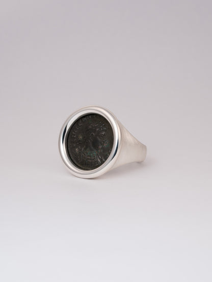 MONOLITH Coin Signet Ring -Constantius Ⅱ