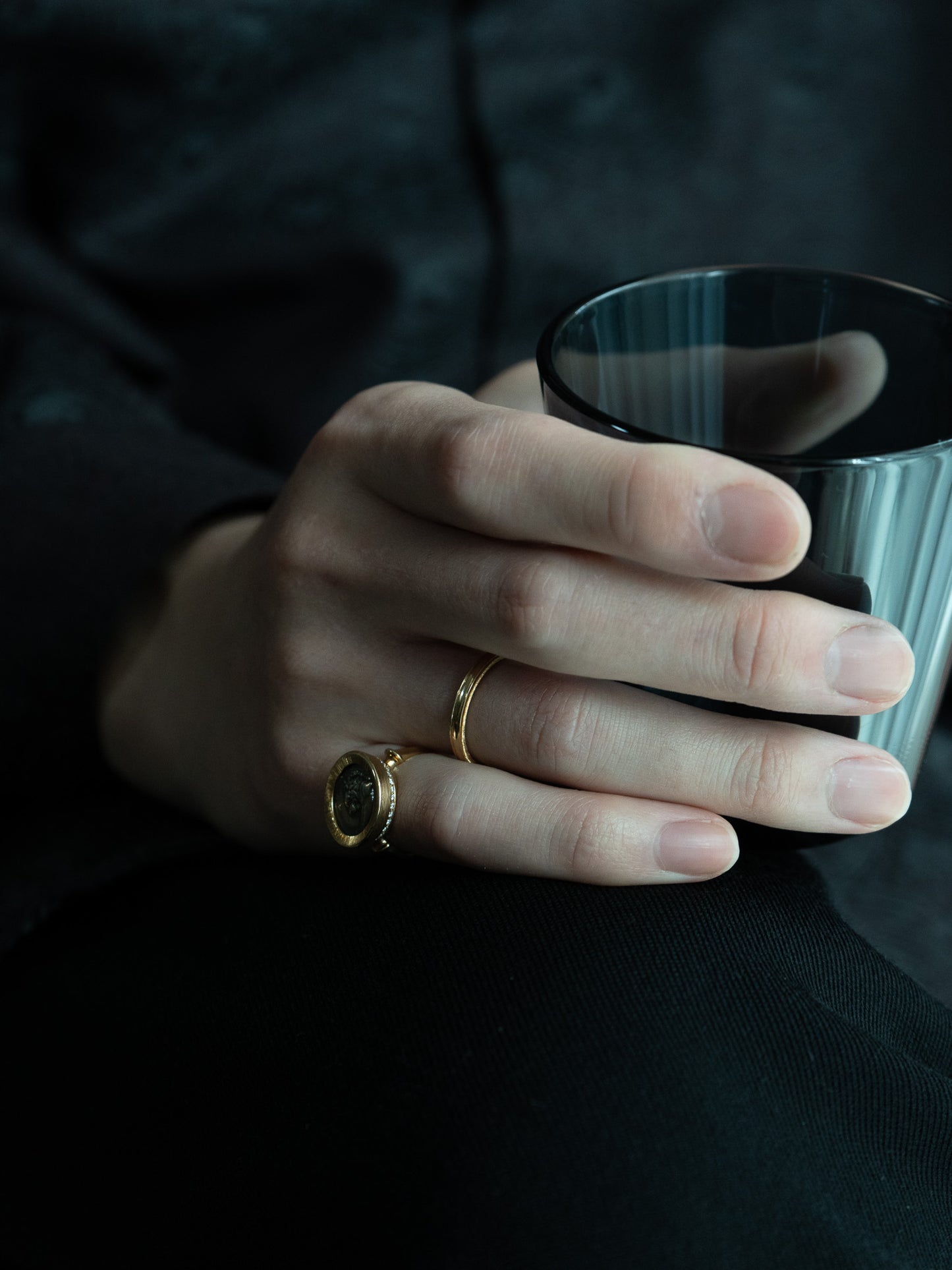 PLINTH Coin Ring -Lion