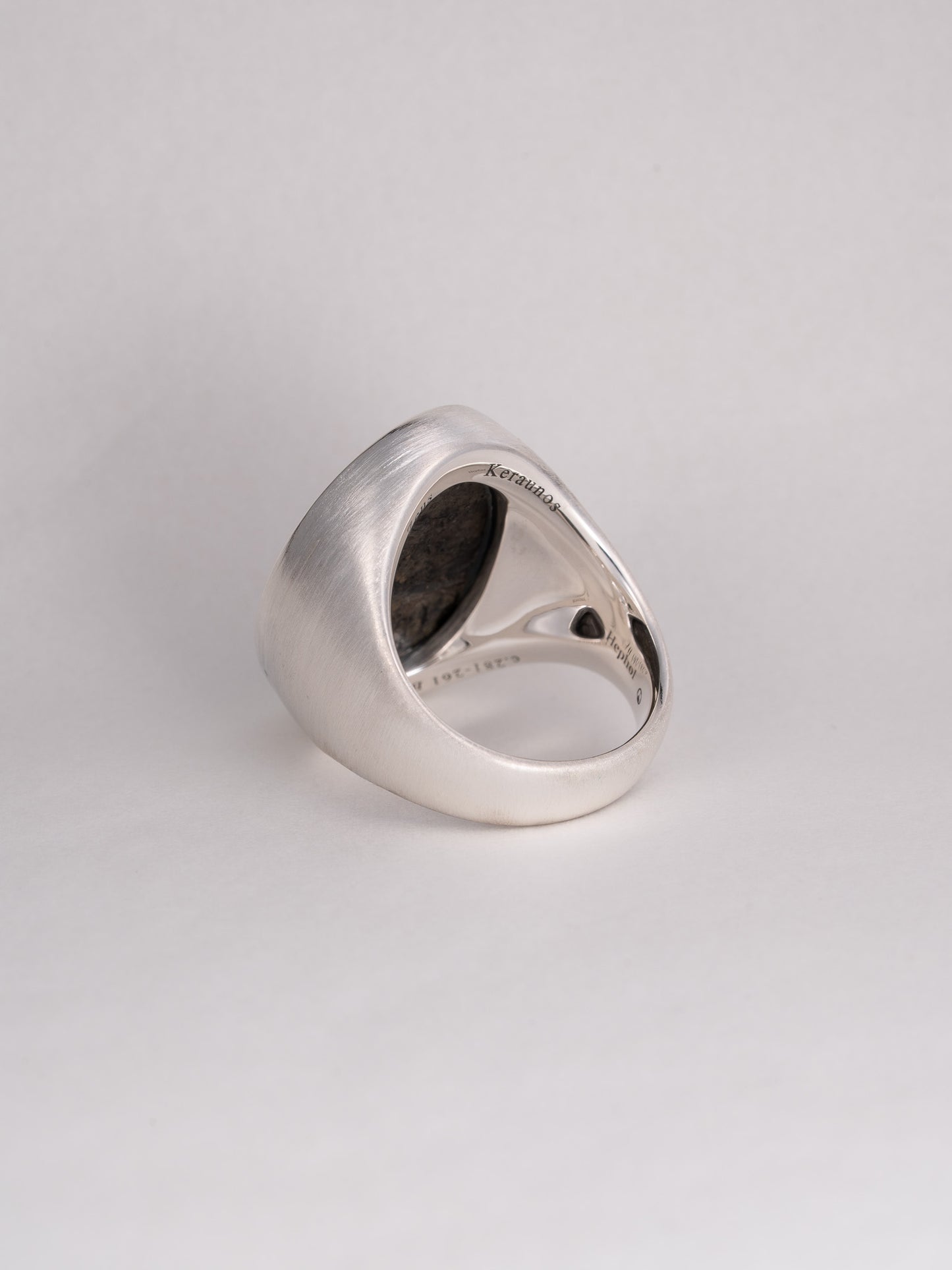 MONOLITH Coin Signet Ring -Zeus