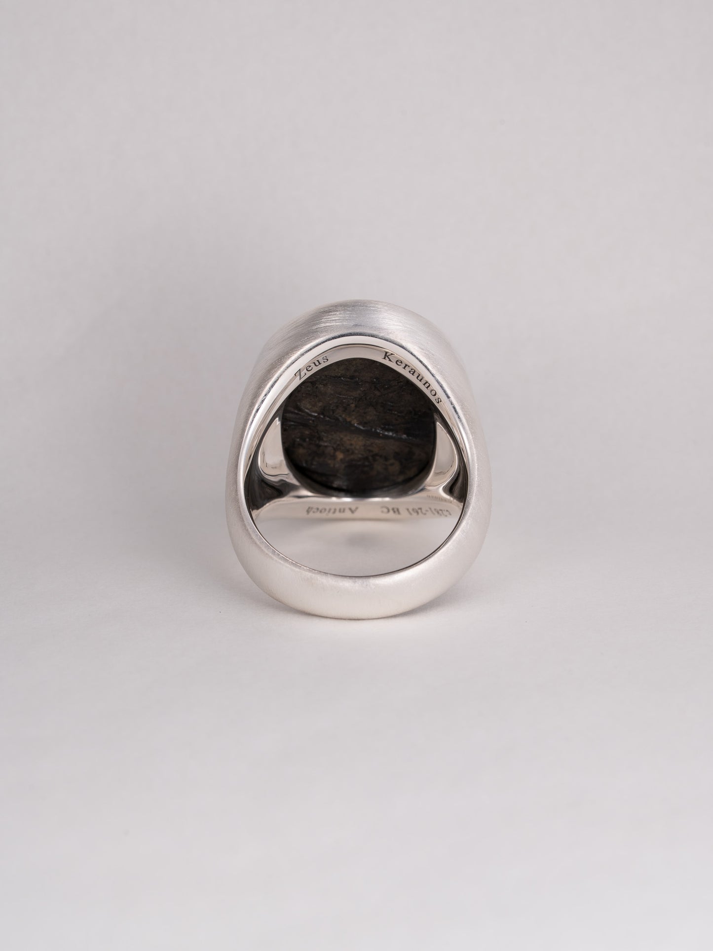 MONOLITH Coin Signet Ring -Zeus