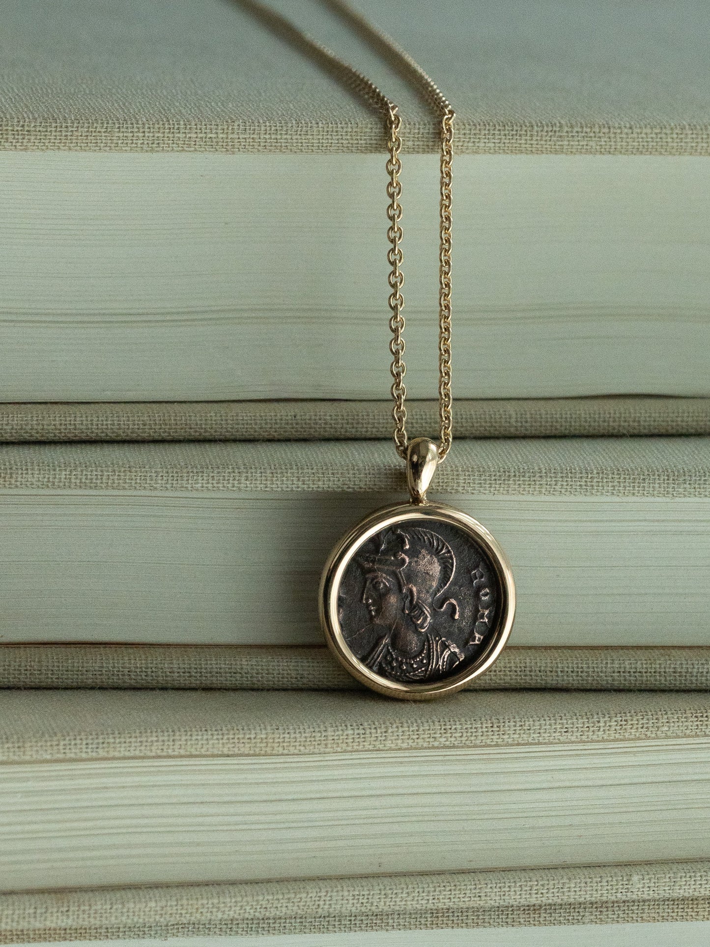 MONOLITH Coin Pendant -Roma