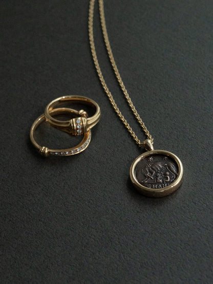 MONOLITH Coin Pendant -Roma