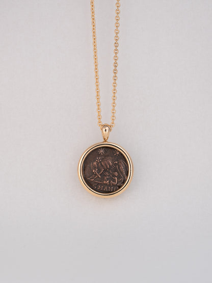MONOLITH Coin Pendant -Roma
