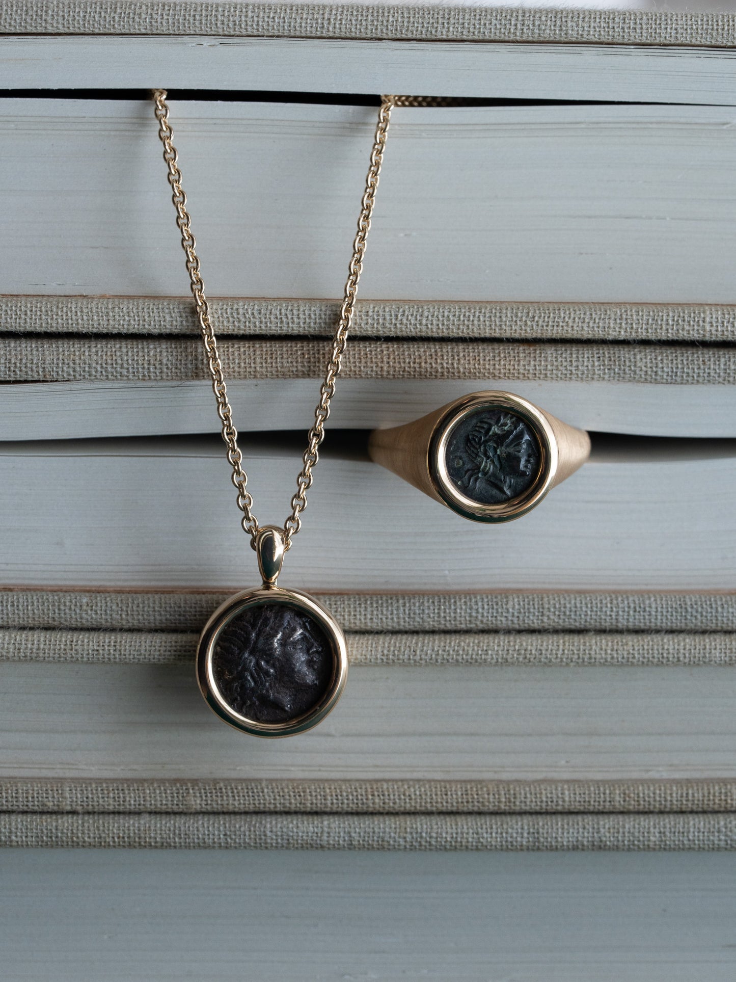 MONOLITH Coin Pendant -Apollo
