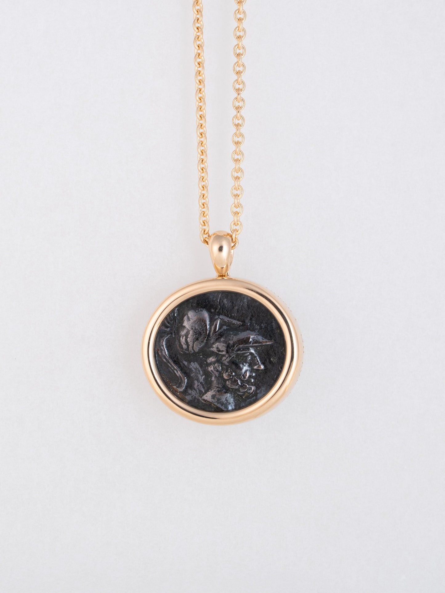 MONOLITh Coin Pendant -Leucippus
