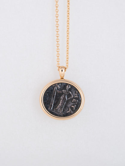 MONOLITh Coin Pendant -Leucippus