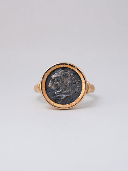PLINTH Coin Ring -Lion