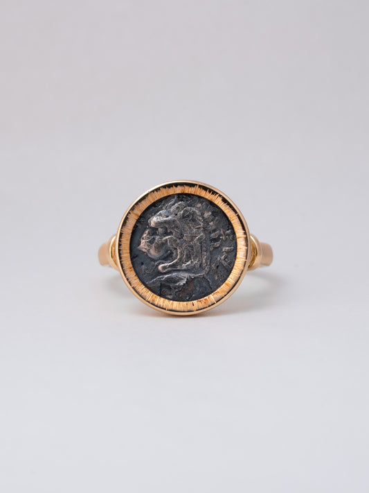 PLINTH Coin Ring -Lion