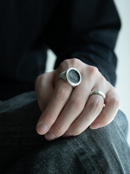 MONOLITH Coin Signet Ring -JulianusⅡ