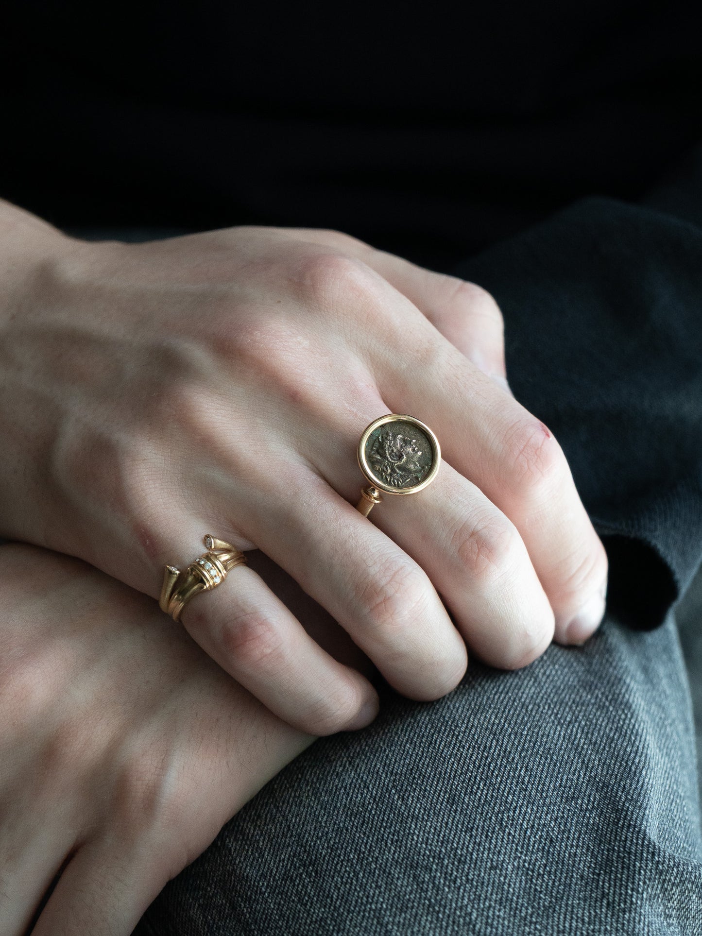 PLINTH Coin Ring -Hercules