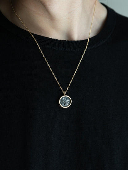 MONOLITh Coin Pendant -Leucippus