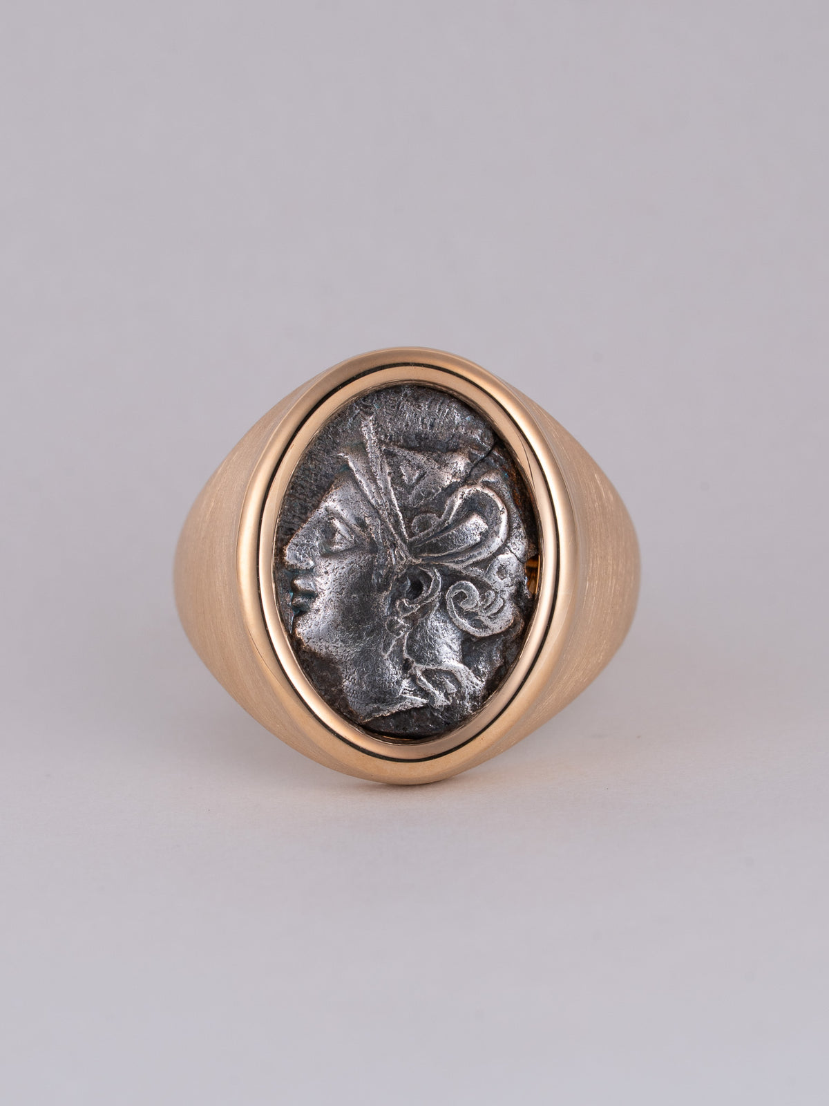 MONOLITH Coin Signet Ring -Athena / Horse