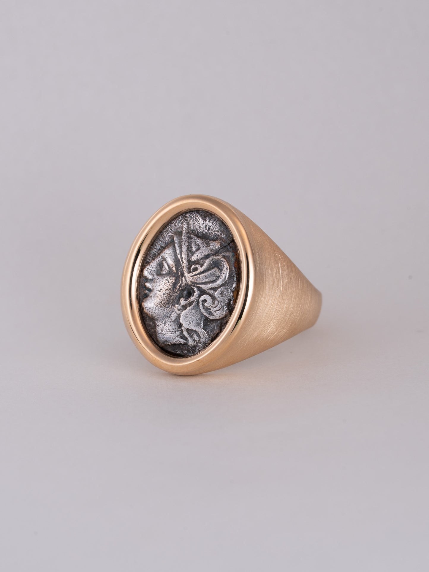 MONOLITH Coin Signet Ring -Athena / Horse