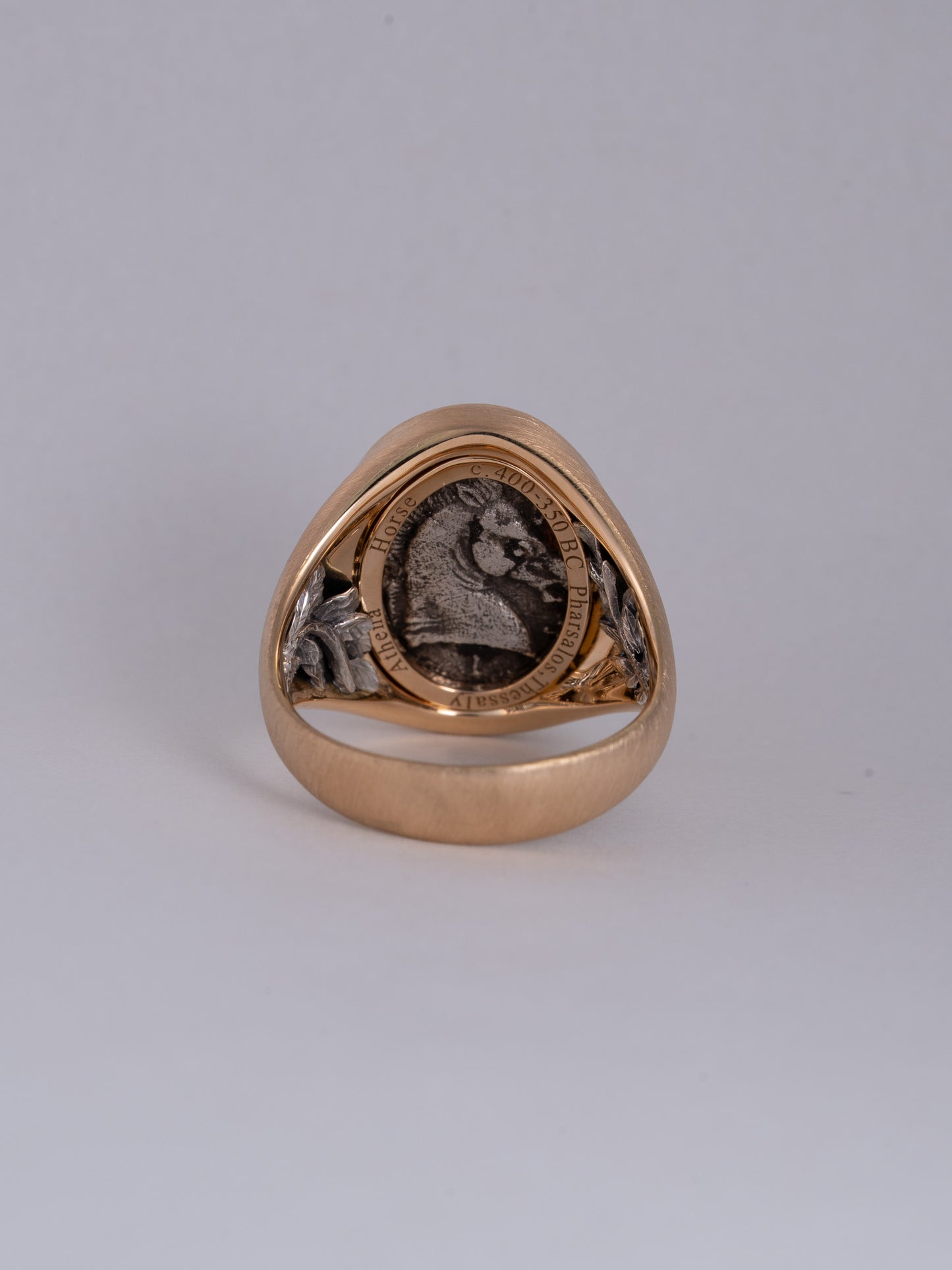 MONOLITH Coin Signet Ring -Athena / Horse
