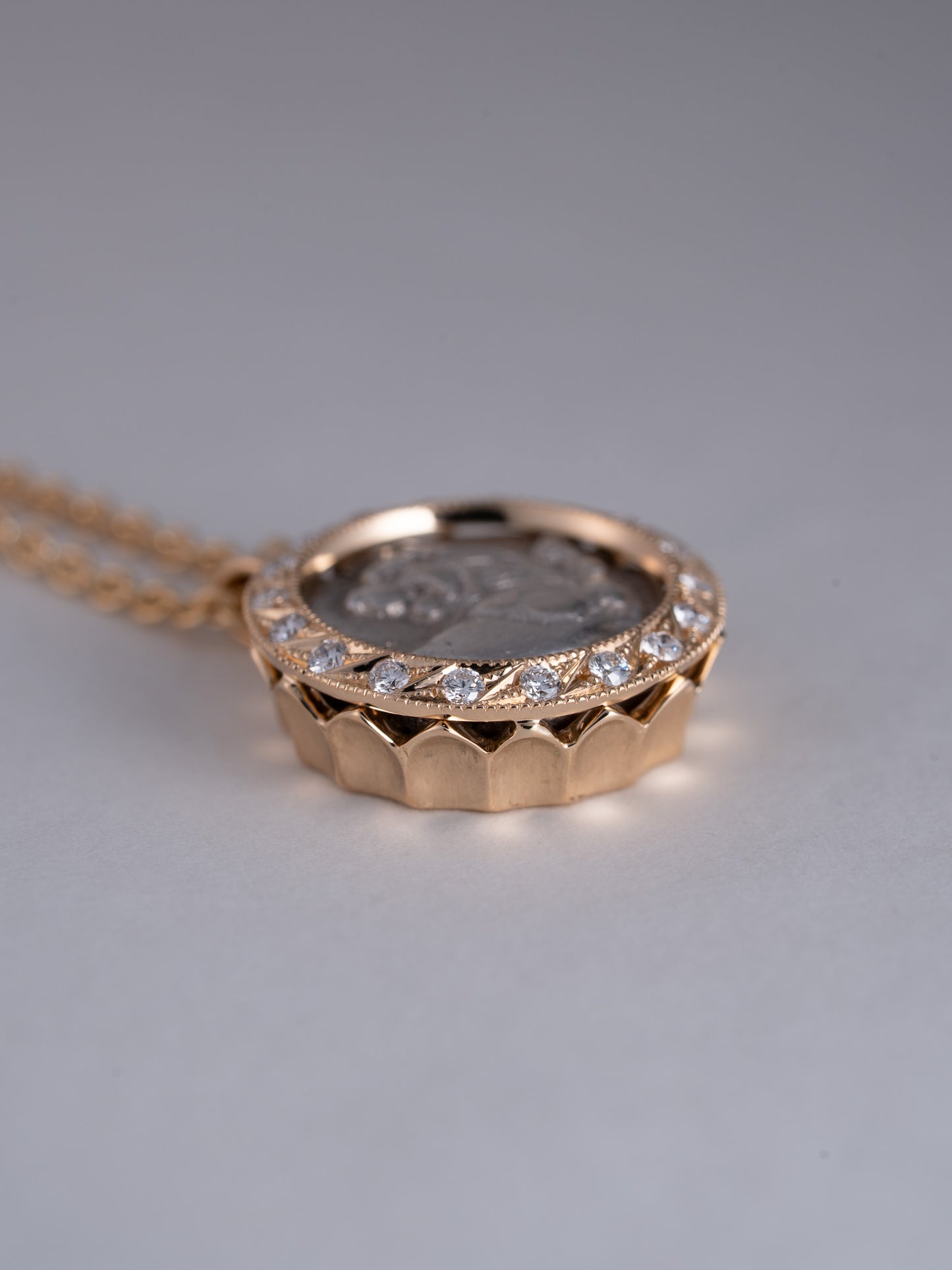 PLINTH Coin Pendant -Lion