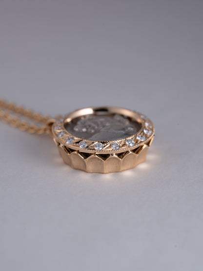 PLINTH Coin Pendant -Lion