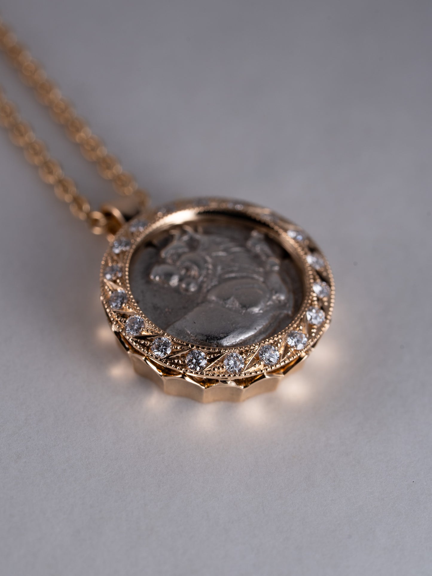 PLINTH Coin Pendant -Lion