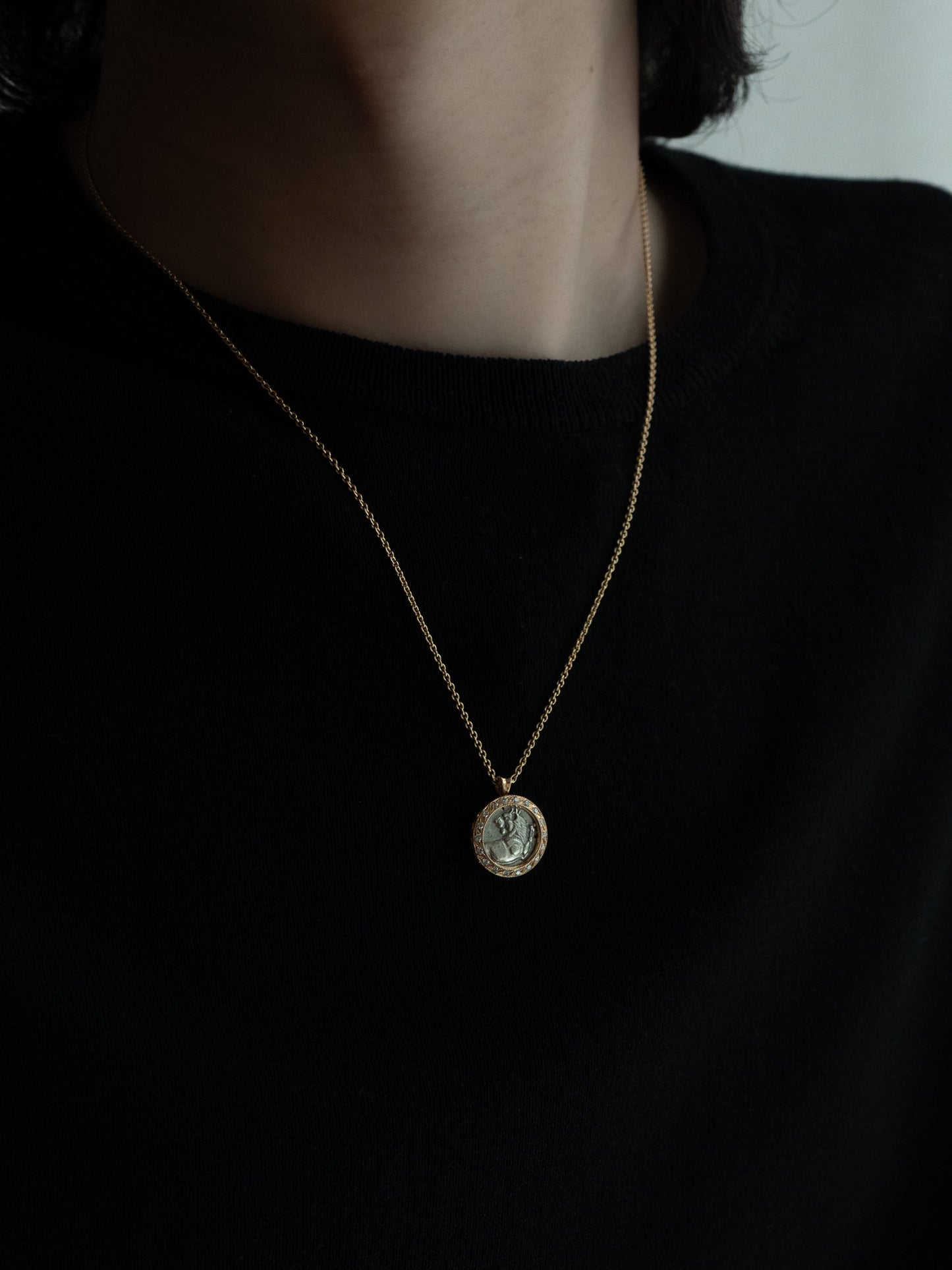 PLINTH Coin Pendant -Lion