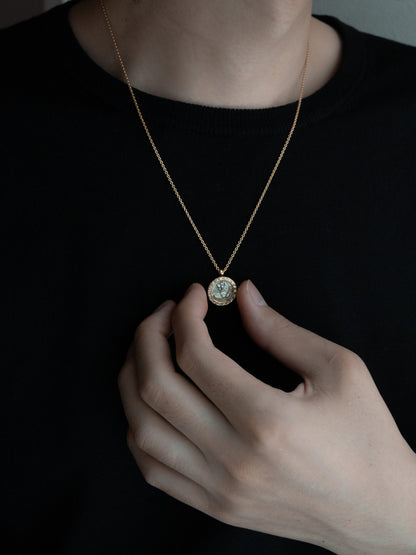 PLINTH Coin Pendant -Lion