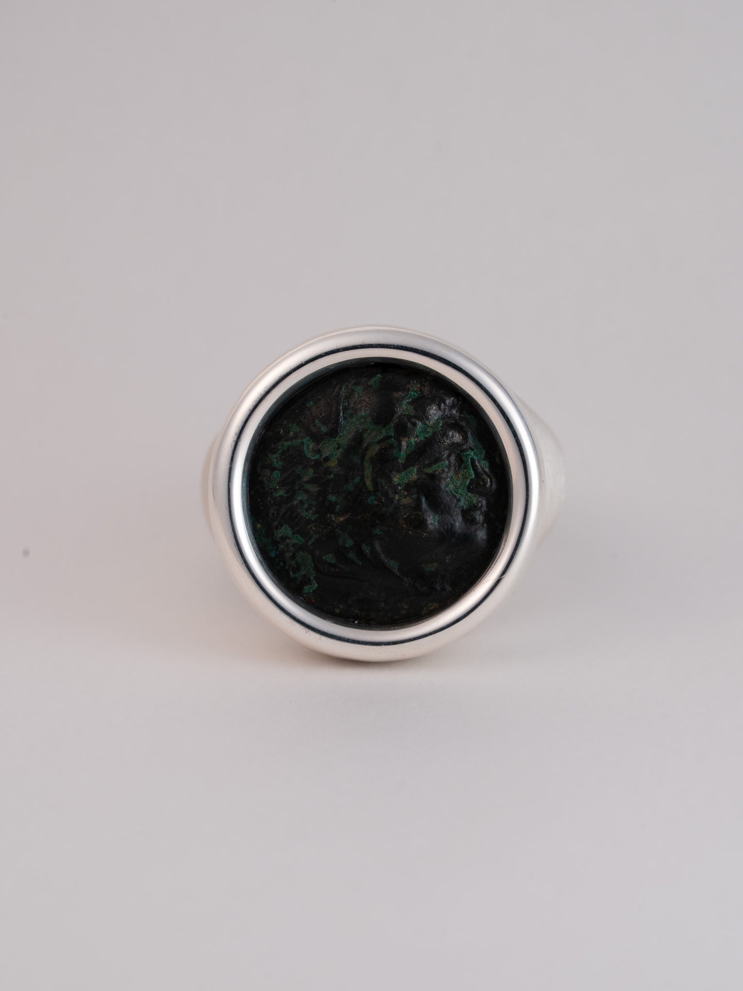 MONOLITH Coin Signet Ring -Hercules