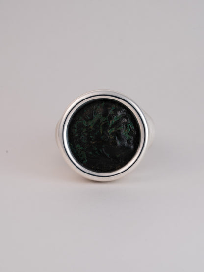 MONOLITH Coin Signet Ring -Hercules